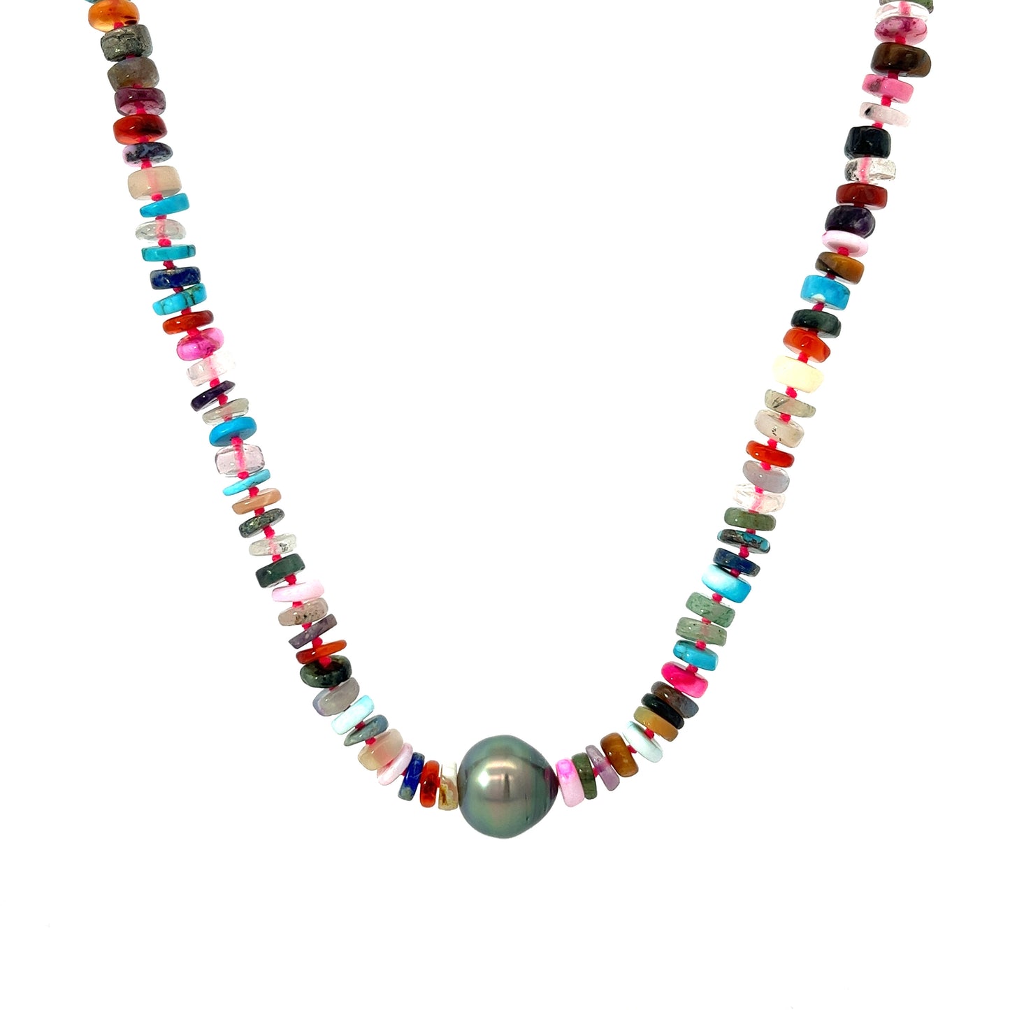 Romy Semi Precious Beaded Necklace