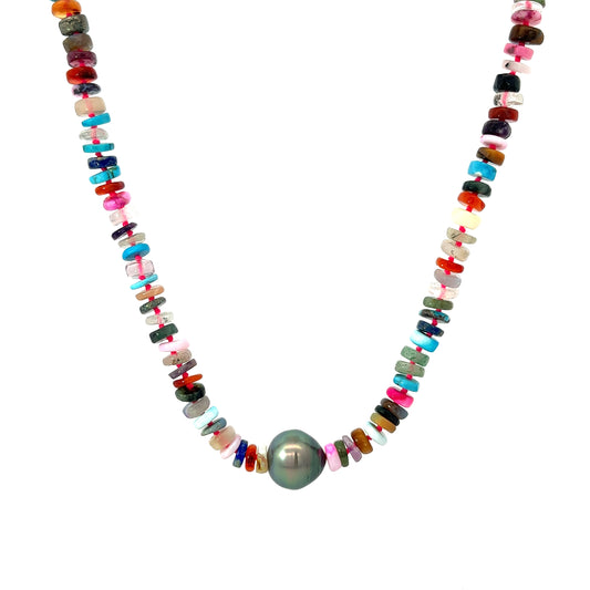 Romy Semi Precious Beaded Necklace
